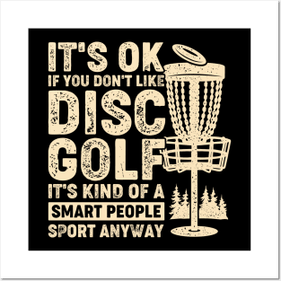 Funny Disc Golf Tournament Sport Player Gift Posters and Art